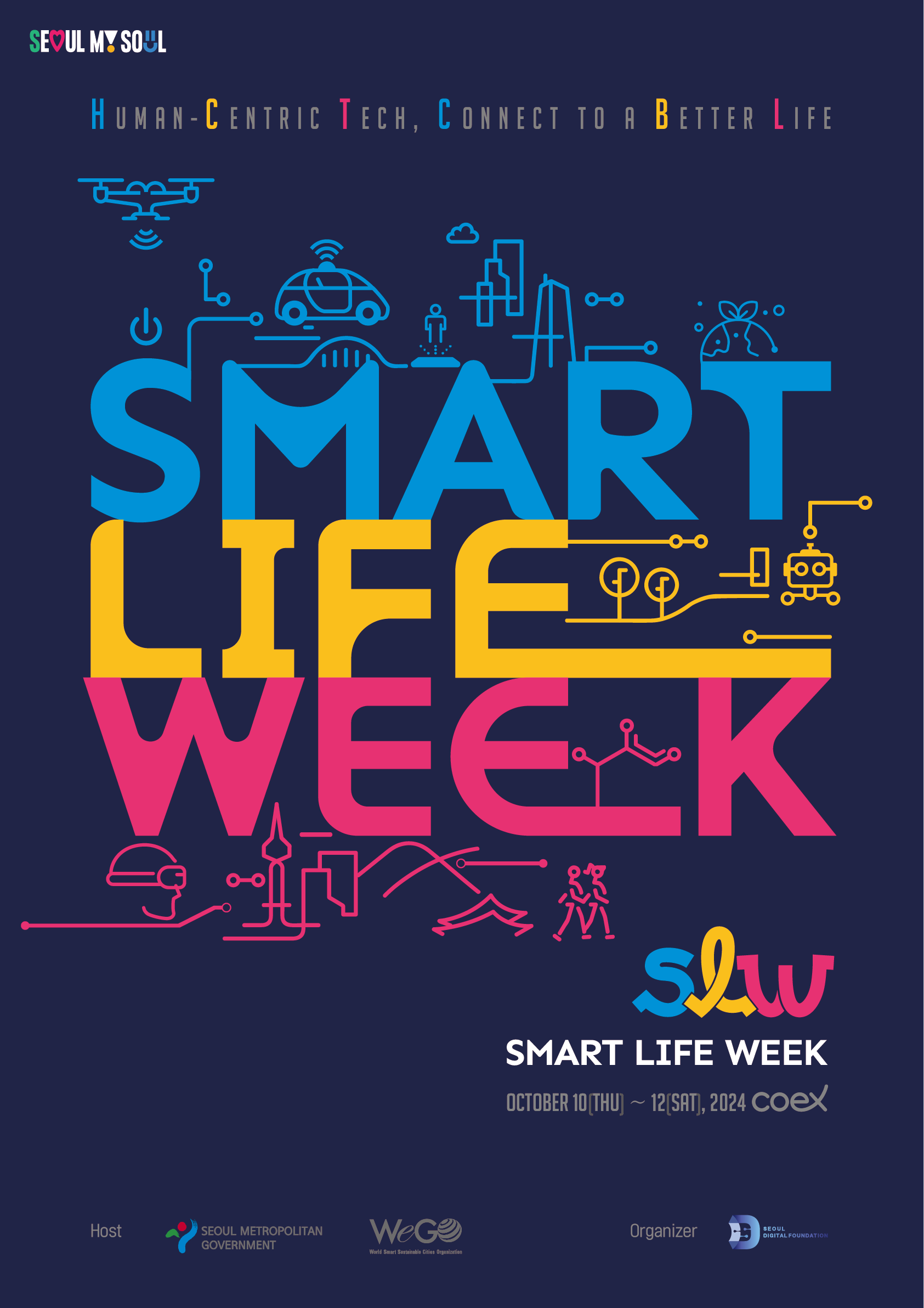 Smart Life Week 2024 행사 포스터